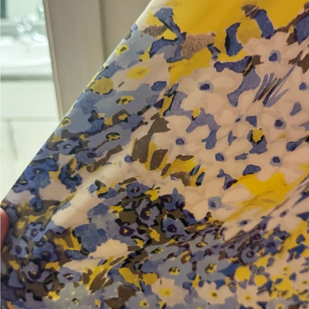 Banana Republic Floral Maxi Dress in Blue and Yellow - Picture 10 of 10